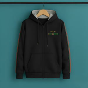 Stay Warm in Style with Gucci Hoodie(Black)